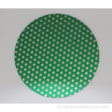 12-tums Diamond Lapidary Glass Keramisk Porslin Magnetisk Prickmönster Slipning Flat Lap Disk